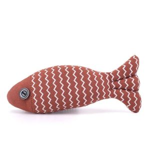 Linen Simulation Fish Kicker Interactive Wrestling Toy
