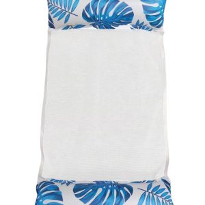 Maple Leaf Inflatable Pool Lounger Hammock Floating Bed