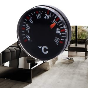 Mini Circular Thermometer Waterproof Plastic Dial Thermometer High Accuracy Scale Measurement