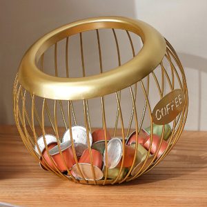 Modern Coffee Capsule Holder Display Rack for Kitchen Counter & Coffee Bar Storage