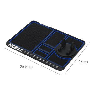 Multi-Functional Non-Slip Dashboard Console Station