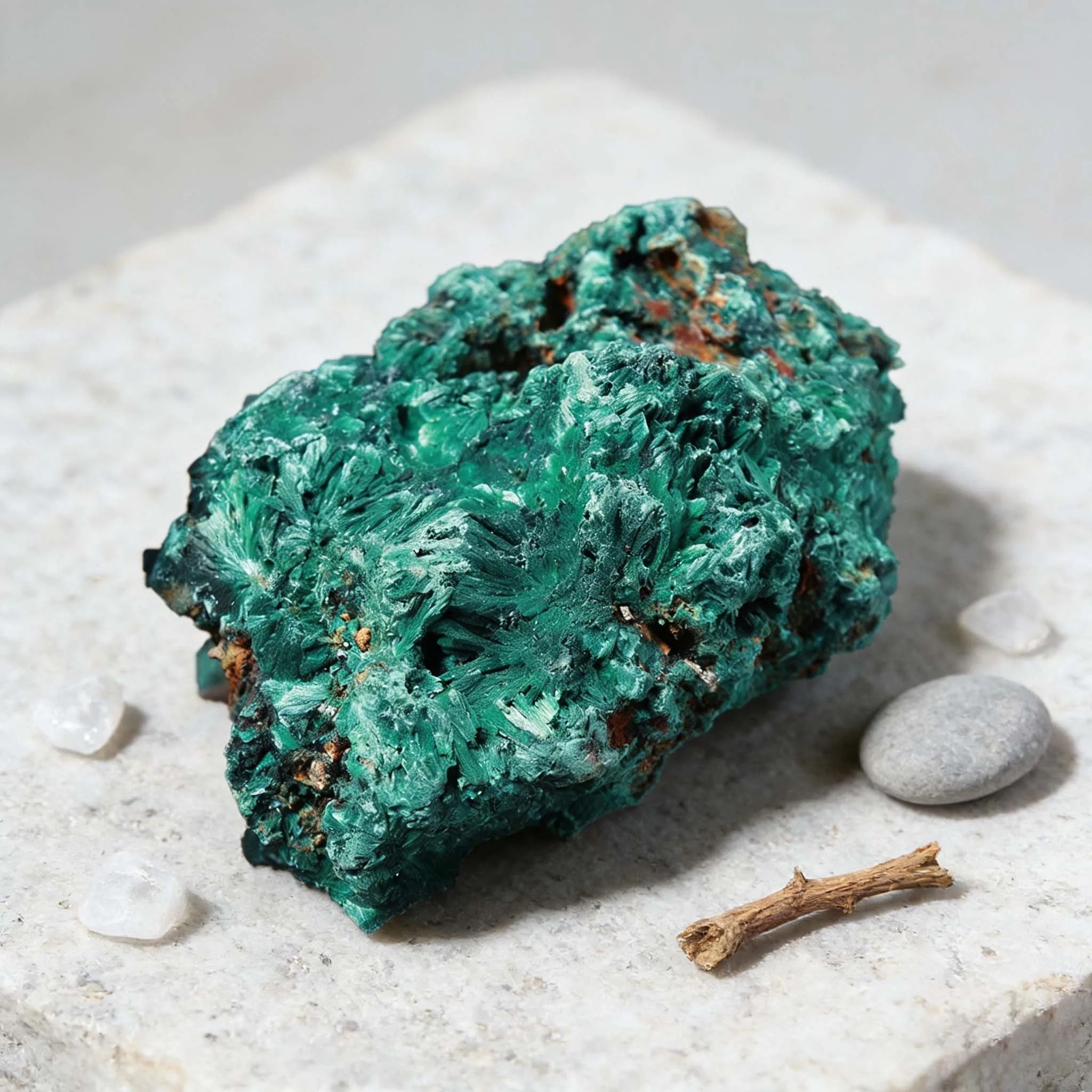 Natural Raw Malachite Rough Stone Specimen