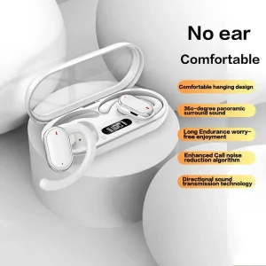Open Ear OWS Bluetooth Sport Earbuds with Mic