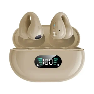 Open Ear Wireless Bone Conduction Earclips Bluetooth Sports Earbuds