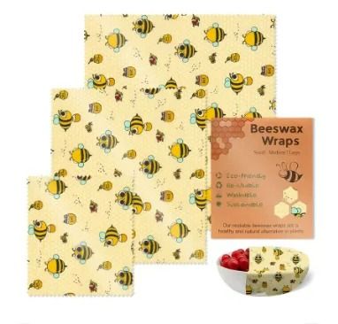 Organic Beeswax Food Wrap Set