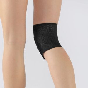 Performance Breathable Elastic Knee Support with Lateral Spring Stays