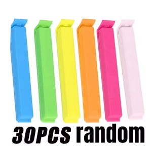 Plastic Food Bag Sealing Clips Set for Fresh Kitchen Food Storage