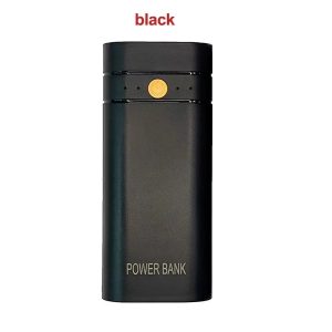 Portable Dual Slot Type C Power Bank Shell