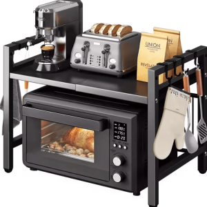 PowerStack Adjustable Microwave Storage Shelf