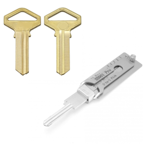 Precision Lock Pick & Key Decoder Set Professional Locksmith Tools for Repair
