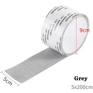 Premium Self Adhesive Mesh Patch Window Screen Repair Tape