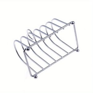 Premium Stainless Steel Bread Rack Toast Rack for Kitchen & Restaurant Display
