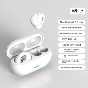 Pro Bone Conduction Bluetooth Headphones Waterproof Sports Audio