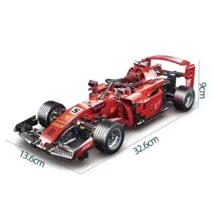 RB20 F1 Technic-Style Racing Car Building Kit - Model with 1,639 Pieces
