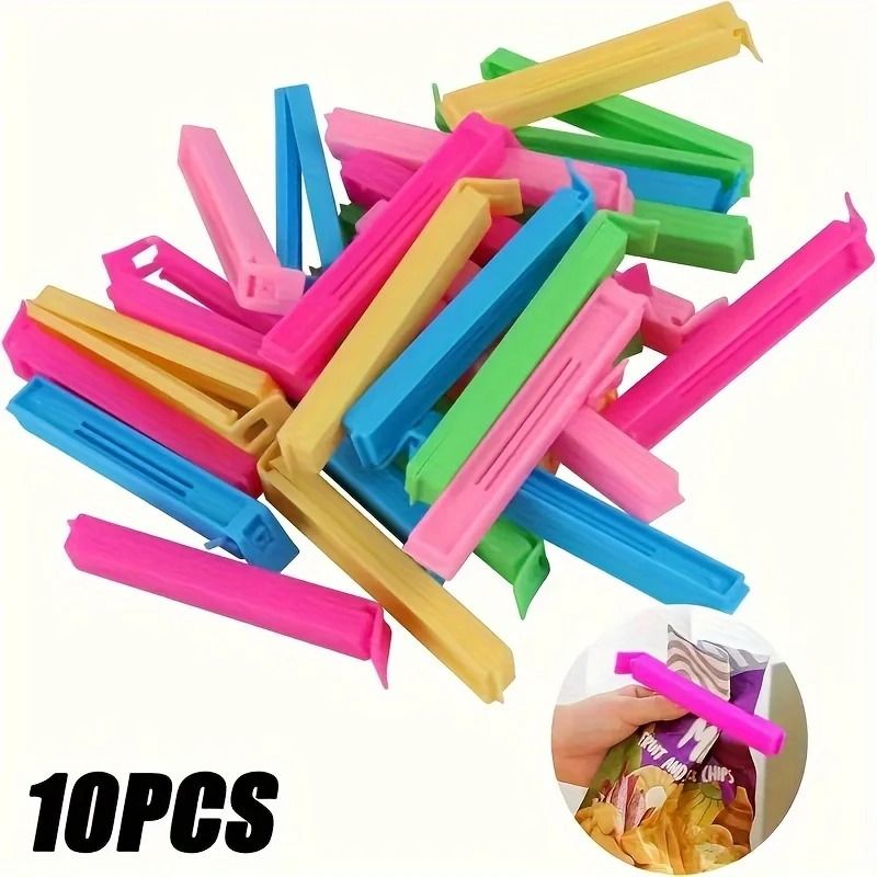Reusable Food Bag Clips for Fresh Kitchen Storage