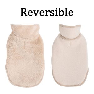 Reversible Warm Fleece Cat Jacket
