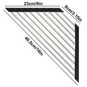 Roll-Up Triangle Sink Drying Rack