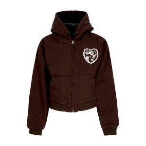 Salina Women's Short Bomber Jacket Java Brown