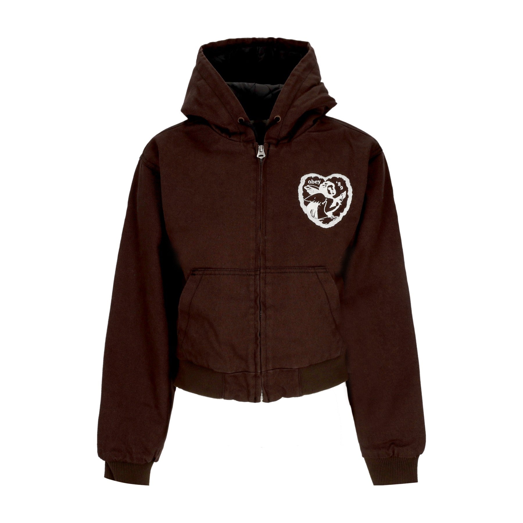Salina Women's Short Bomber Jacket Java Brown