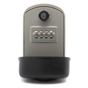 SecureGuard Waterproof Wall Mount Key Lock Box with Dual Access Combination System