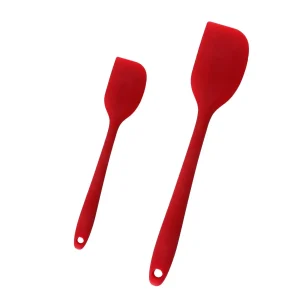Silicone Scraper, High-Temperature Resistant Baking Scraper, Integrated Silicone Scraper for Cake Smoothing and Cream
