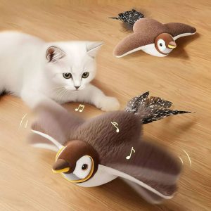 Simulated Chirping Flapping Bird Interactive Toy