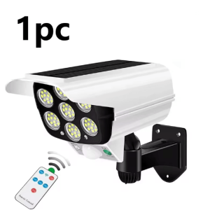 SolarGuard 2000 Lumen Motion Sensor Solar Floodlight - Outdoor Wireless Security Light