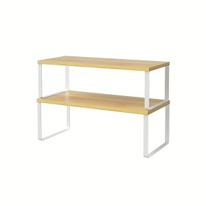 Stackable Cabinet & Kitchen Counter Shelf Set