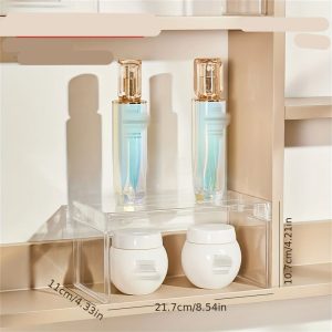Stackable Refrigerator Storage Shelf Organizer