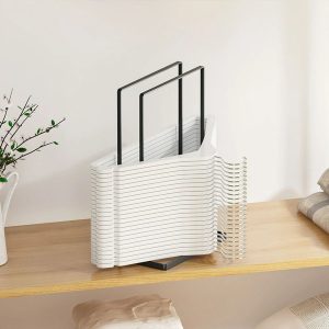 Stainless Steel Hanger Storage Organizer & Space-Saving Stacker Rack