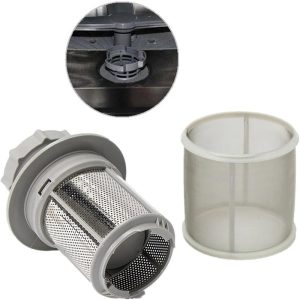 Stainless Steel Mesh Filter, Replacement Set for Kitchen Dishwasher Screen