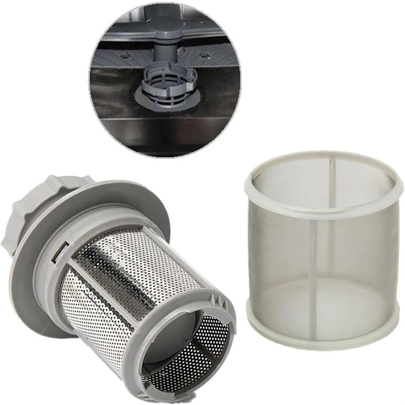 Stainless Steel Mesh Filter, Replacement Set for Kitchen Dishwasher Screen