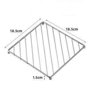 Stainless Steel Trivet for Pot Steamer Rack, Durable Wire Cooling Rack for Cooking & Baking Pans
