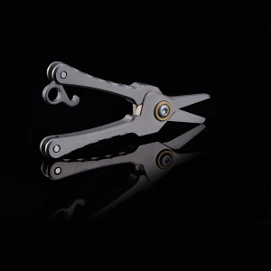 Titanium Mini Nose Hair Scissors Keychain Grooming Tool