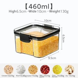 Transparent Airtight Food Storage Container