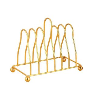 Triangular Iron Tableware Rack - Compact Structural Dish & Cup Storage Organizer for Kitchen Cabinets