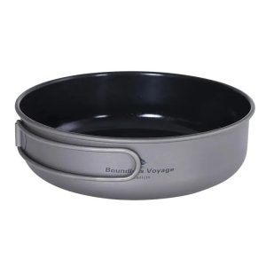 Ultralight Titanium Non-Stick Frying Pan with Ceramic Coating