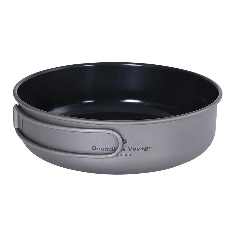 Ultralight Titanium Non-Stick Frying Pan with Ceramic Coating