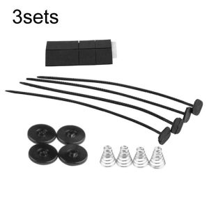 Universal Radiator Fan Mounting Kit for Cars, Heat Resistant Cooling Fan Installation Set
