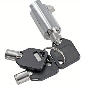 Universal Vending Machine Lock Set with Tubular Keyway and Keyed Alike System