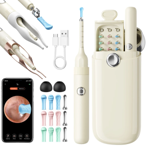 Upgraded Smart Visual Ear Wax Cleaner with Camera, Endoscope, Multi-Functional Ear Cleaning Tool