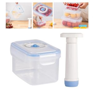 Vacuum Sealed Food Storage Container Set