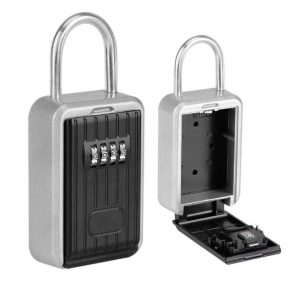 Waterproof Wall Mounted Key Lock Box with Combination Code Secure Key Storage Box