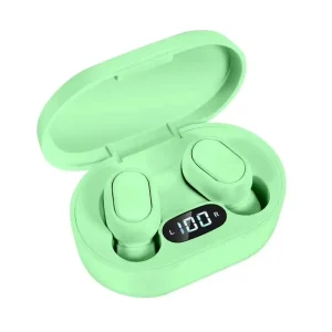 Wireless Bluetooth Earbuds with Mic and LED Battery Display