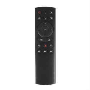 Wireless Voice Air Mouse Remote with 6-Axis Gyroscope for Android TV Box, PC & Projector