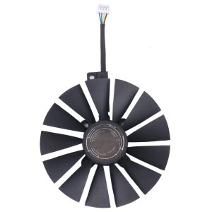 95mm GPU Cooling Fan 4 Pin Replacement for Asus Strix RX470 RX580 Graphics Card 13 Blade