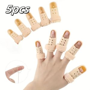 Adjustable Finger Splint Set For Injury Support And Sports Protection