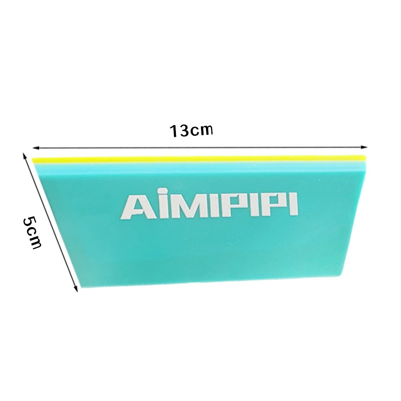 Car Window Squeegee PPF Scraper Double Rubber Ice Scraper and Window Tint Tool