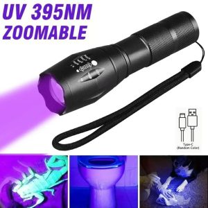 Dual-Spectrum Pocket UV Inspection Flashlight