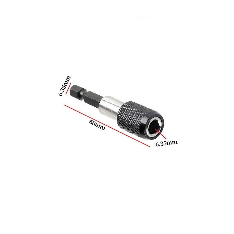 Hexagonal Quick-Change Self-Locking Screwdriver Extension Rod